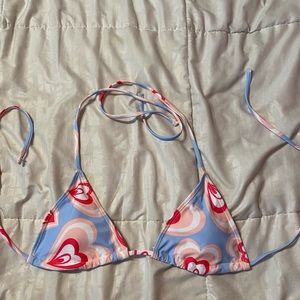 HEART THEMED BIKINI TOP